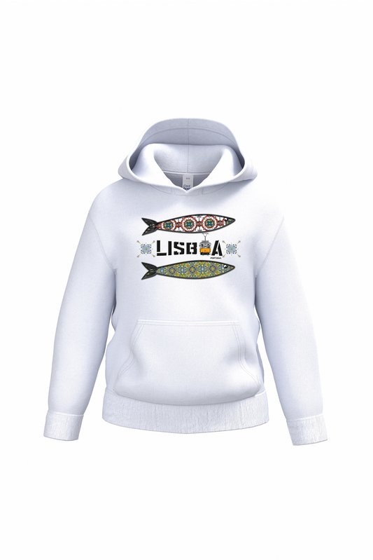 Sweatshirt com capuz Ideal Kids 2 Sardinhas Lisboa