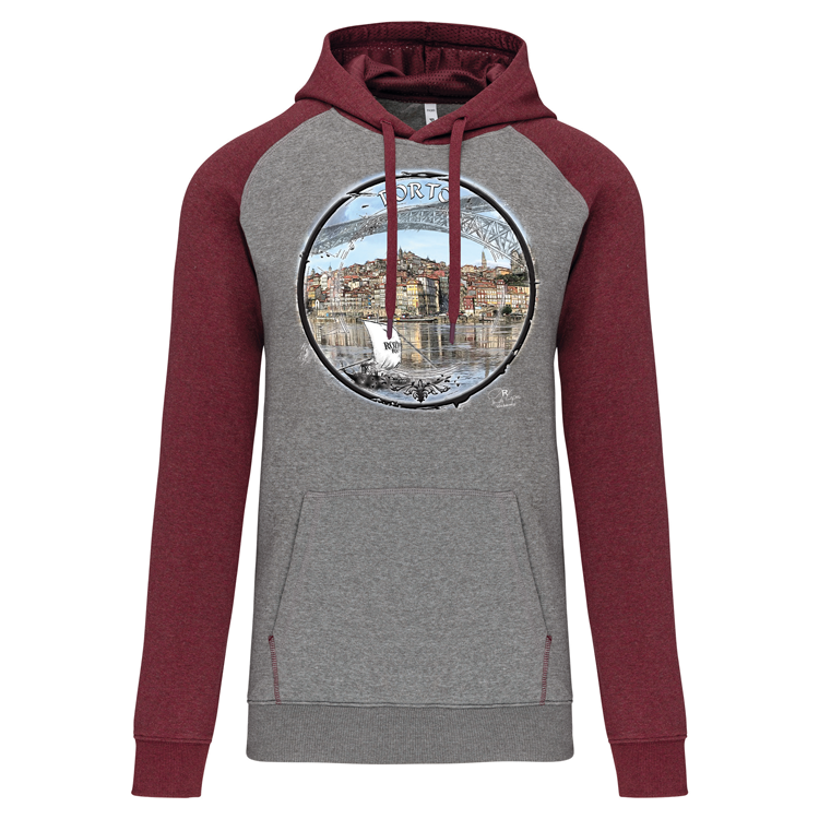 Sweatshirt com capuz Selo Ribeira