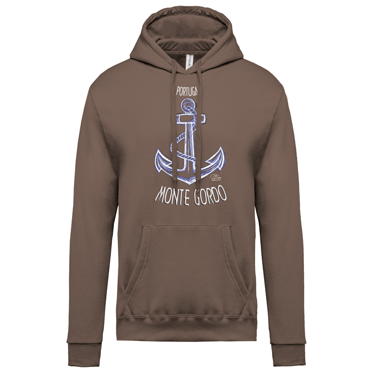 Sweatshirt Kariban com Capuz Âncora Monte Gordo