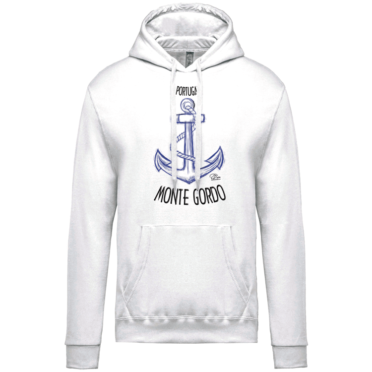 Sweatshirt Kariban com Capuz Âncora Monte Gordo