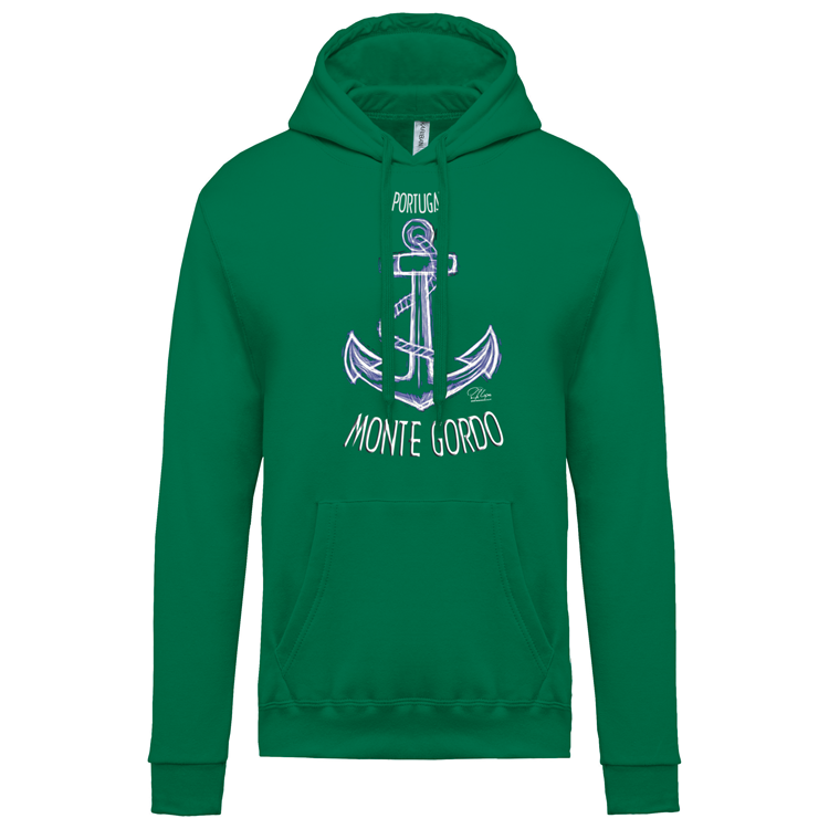 Sweatshirt Kariban com Capuz Âncora Monte Gordo