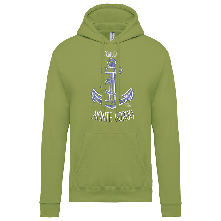 Sweatshirt Kariban com Capuz Âncora Monte Gordo