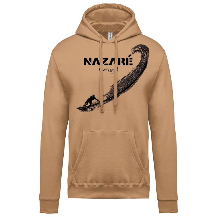 Sweatshirt Kariban com Capuz Surf Nazaré