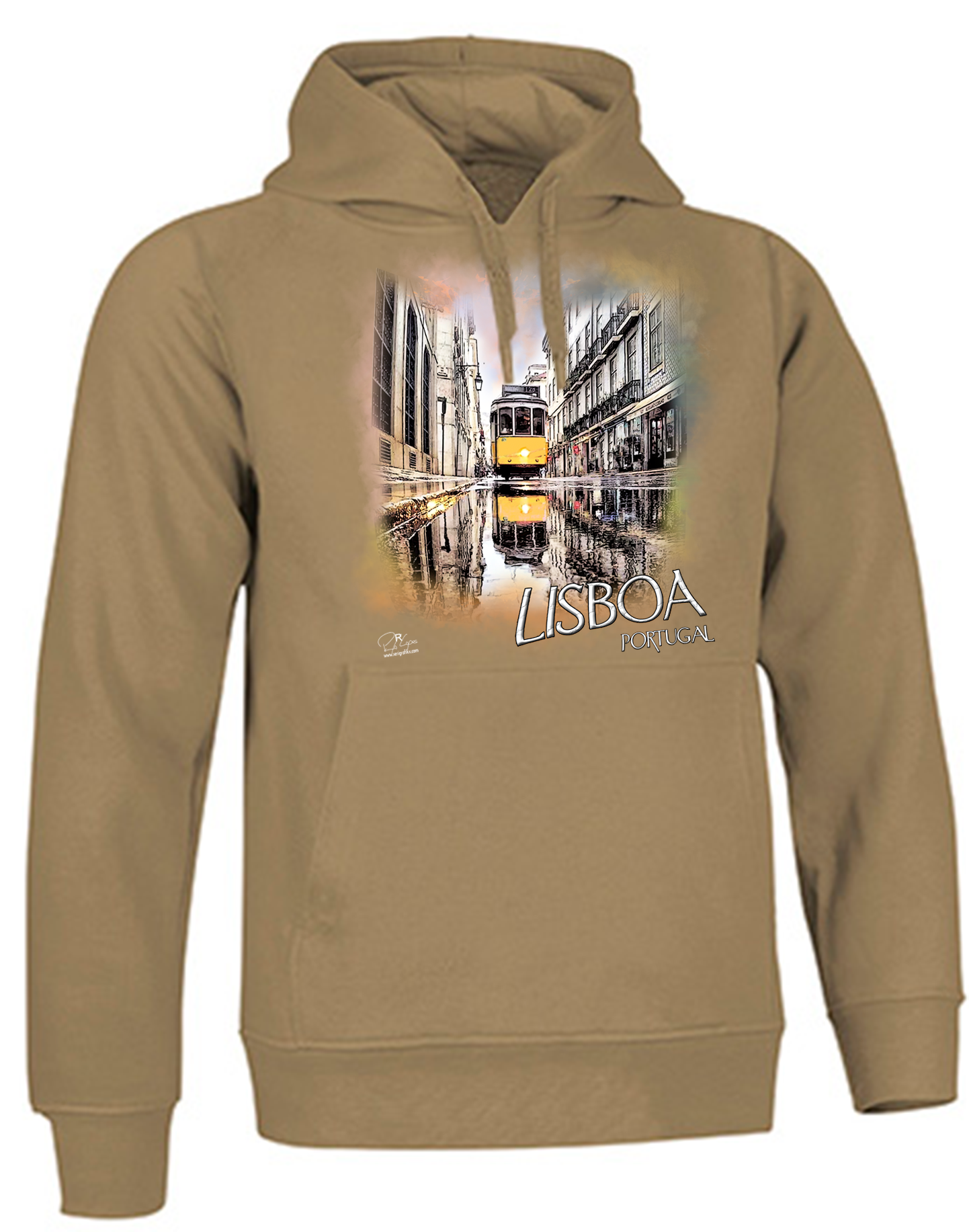 Sweatshirt Valento com Capuz, Espelho Lisboa