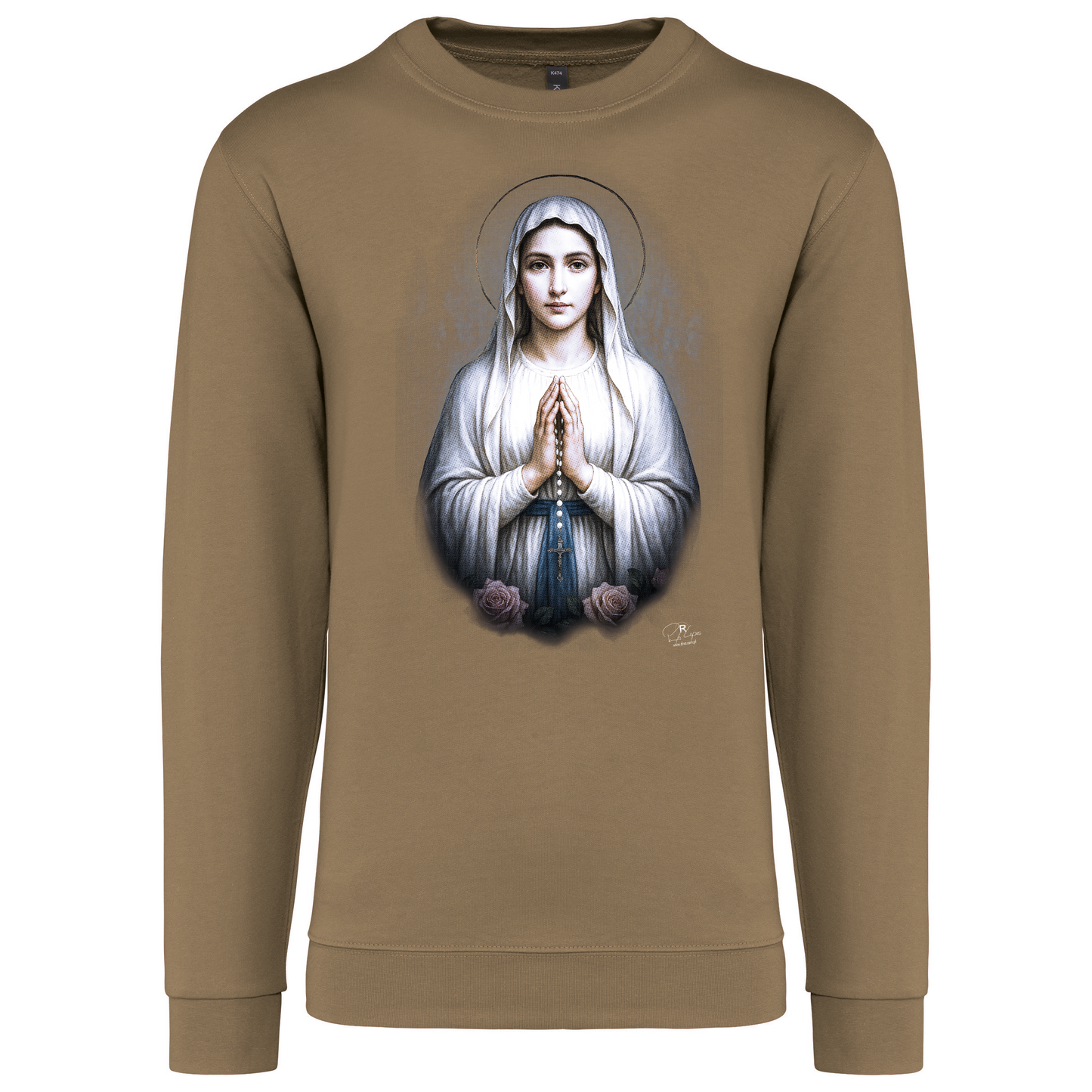 Sweatshirt Kariban sem Capuz Virgem