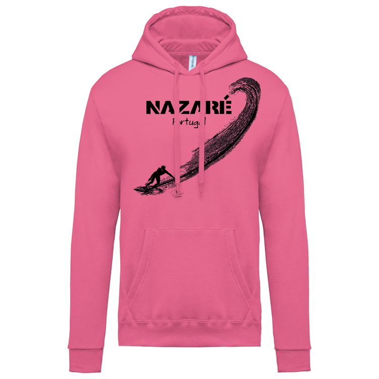 Sweatshirt Kariban com Capuz Surf Nazaré