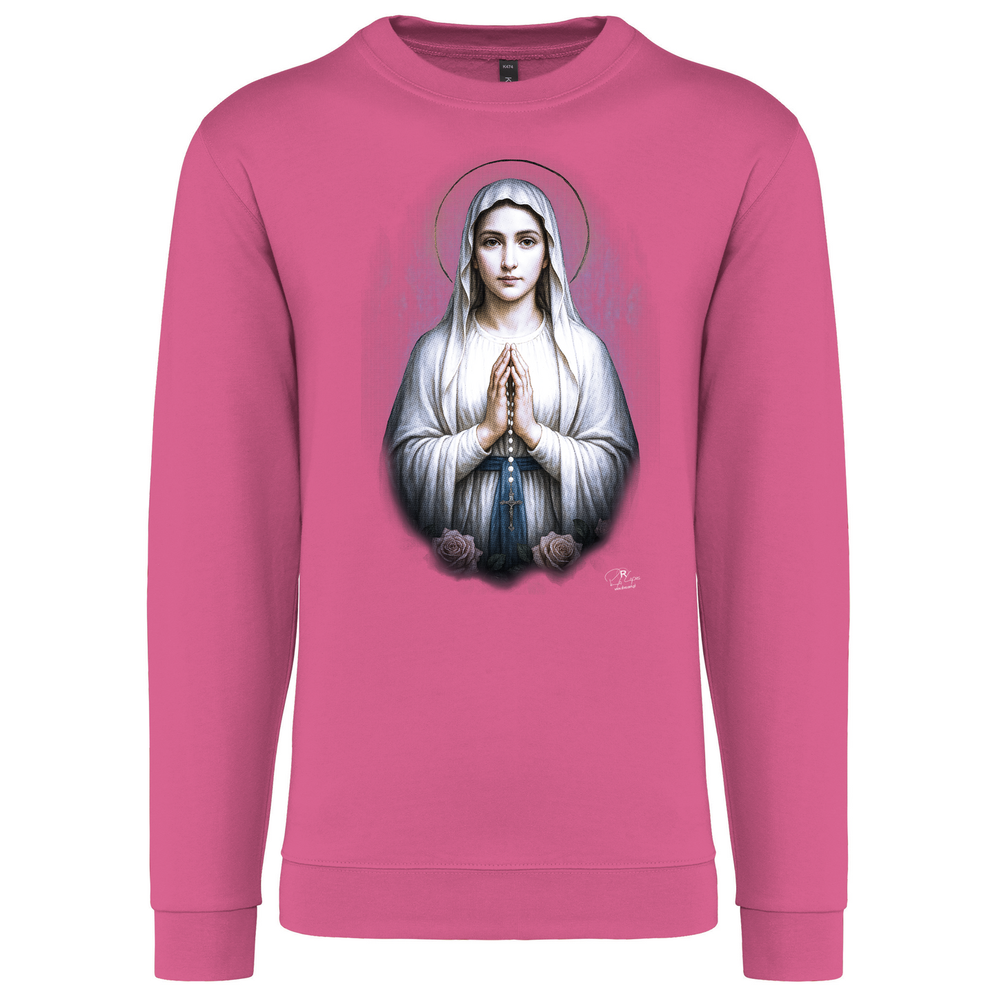 Sweatshirt Kariban sem Capuz Virgem