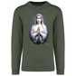 Sweatshirt Kariban sem Capuz Virgem