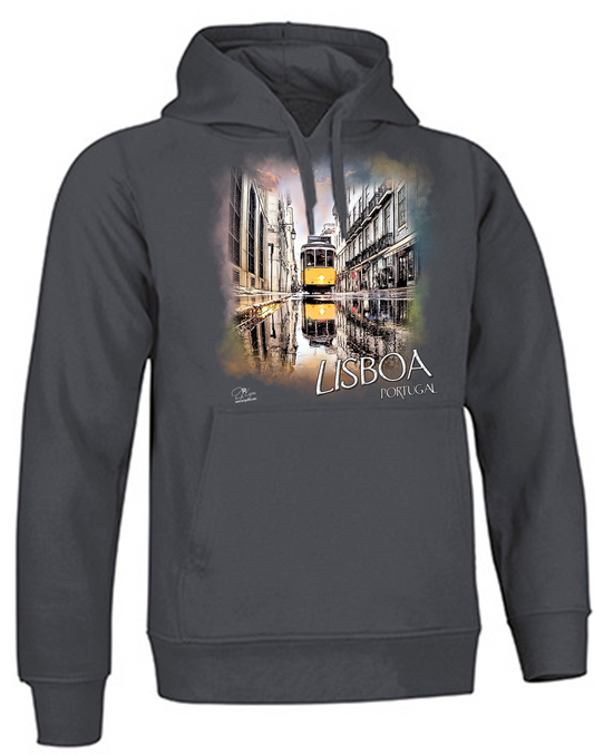 Sweatshirt Valento com Capuz, Espelho Lisboa
