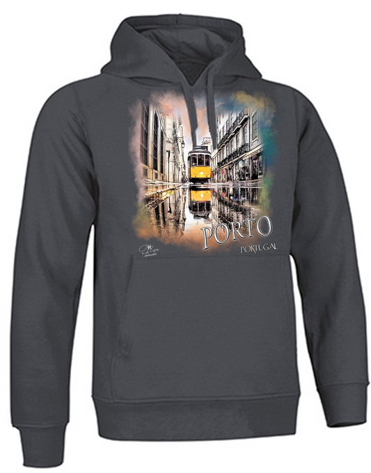 Sweatshirt Valento com Capuz, Espelho Lp