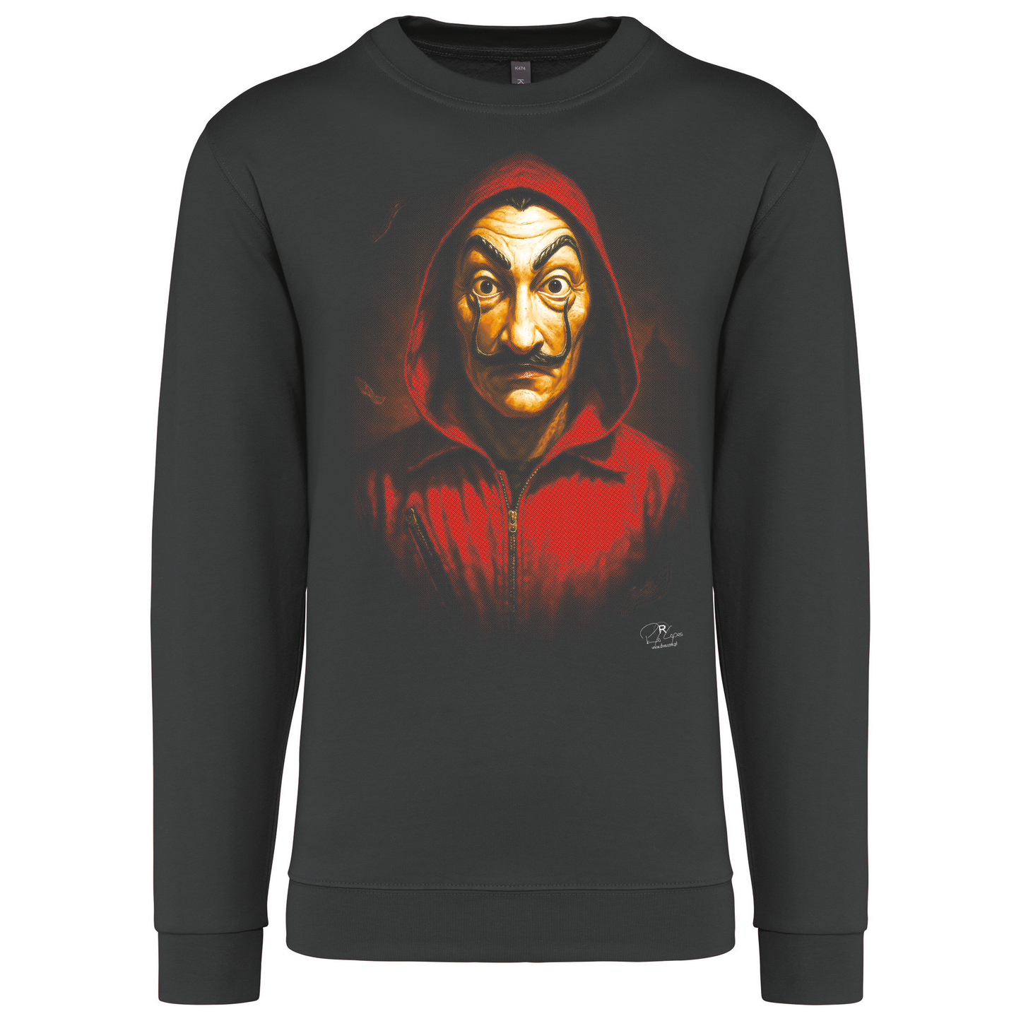Sweatshirt Kariban sem Capuz Revolution Mask