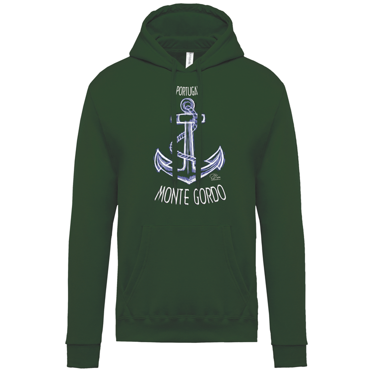 Sweatshirt Kariban com Capuz Âncora Monte Gordo