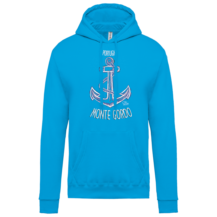 Sweatshirt Kariban com Capuz Âncora Monte Gordo