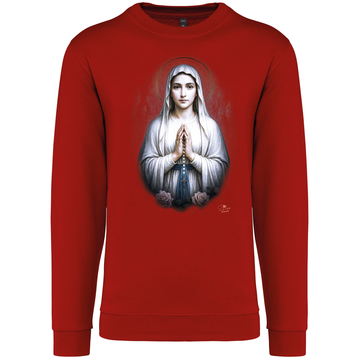 Sweatshirt Kariban sem Capuz Virgem