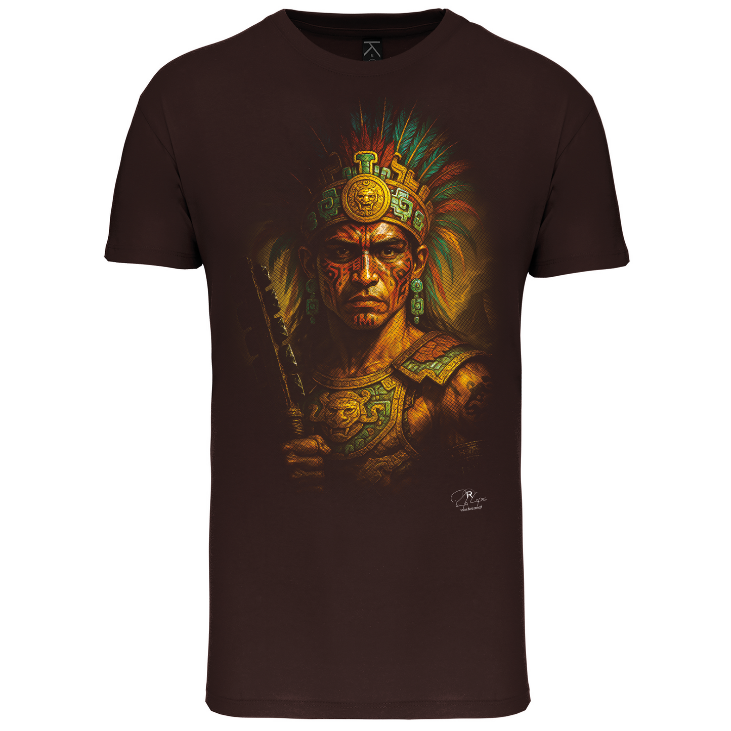 T-Shirt Algodão Biológico Aztec Warrior