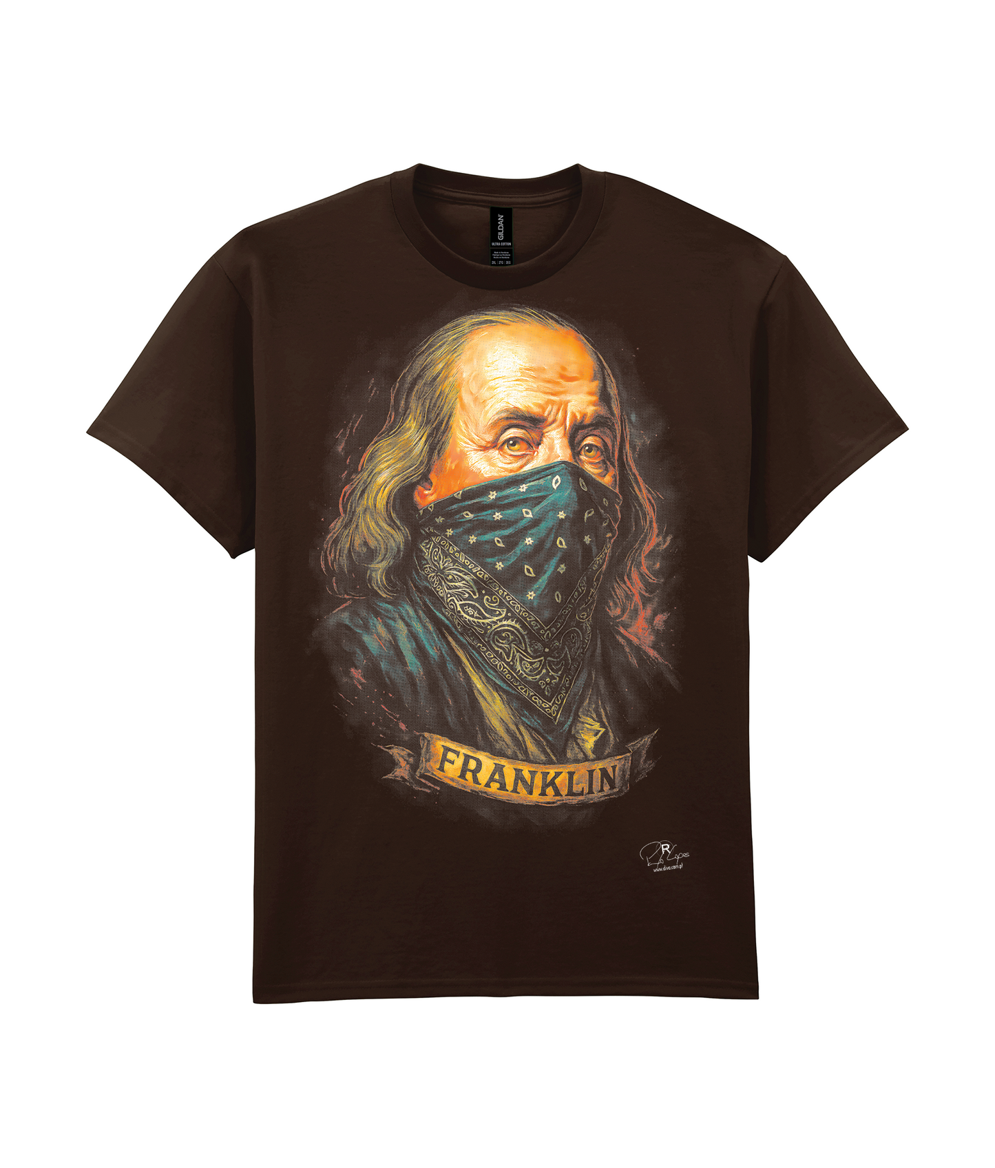 T-shirt Gildan 200g Franklin