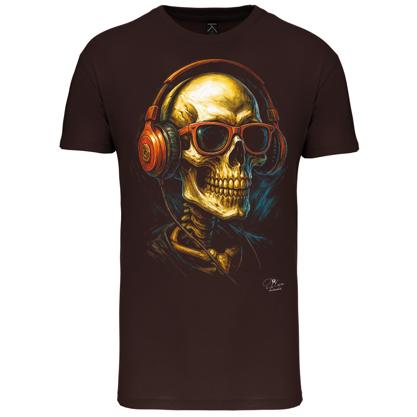 T-Shirt Algodão Biológico Cool Skeleton