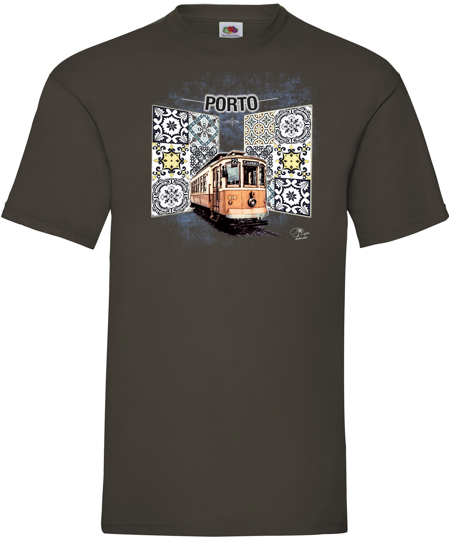T-shirt Espelho Painel de Azulejos Porto