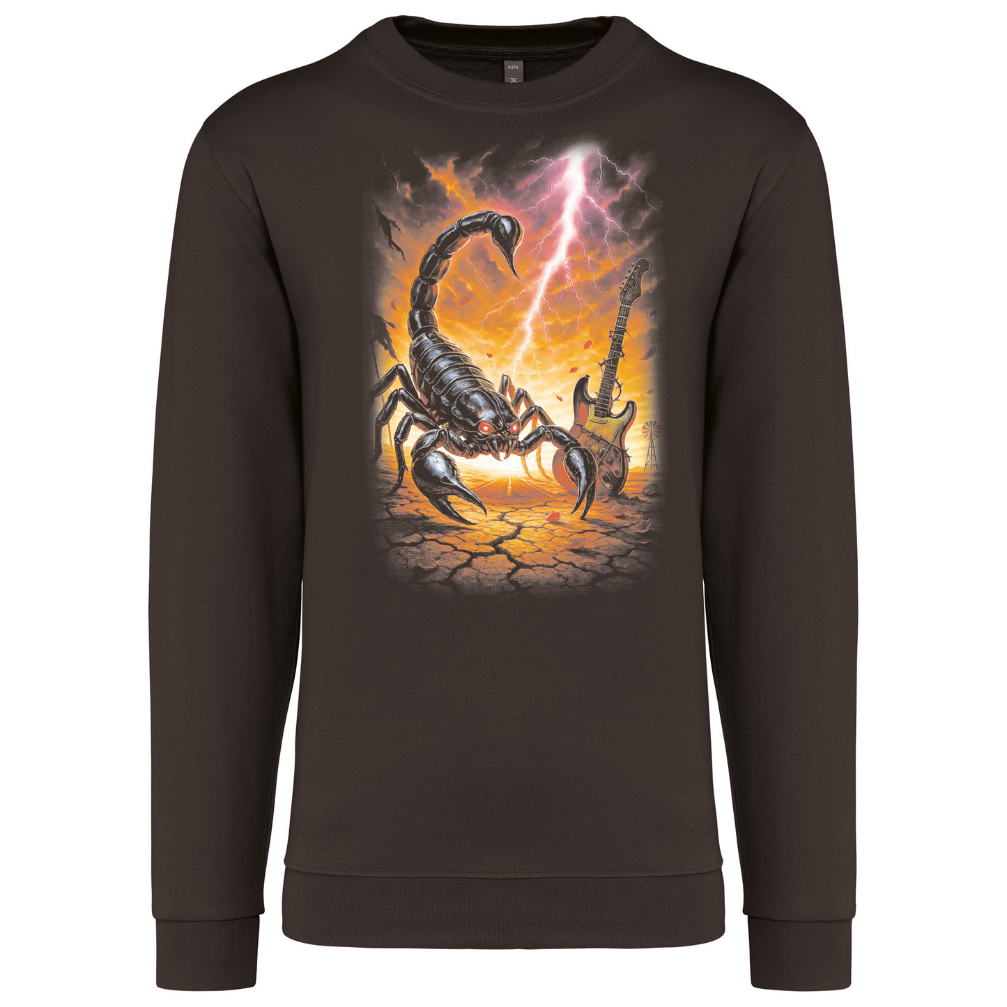 Sweatshirt Kariban sem Capuz Scorpion