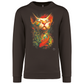 Sweatshirt Kariban sem Capuz Tattooed Cat