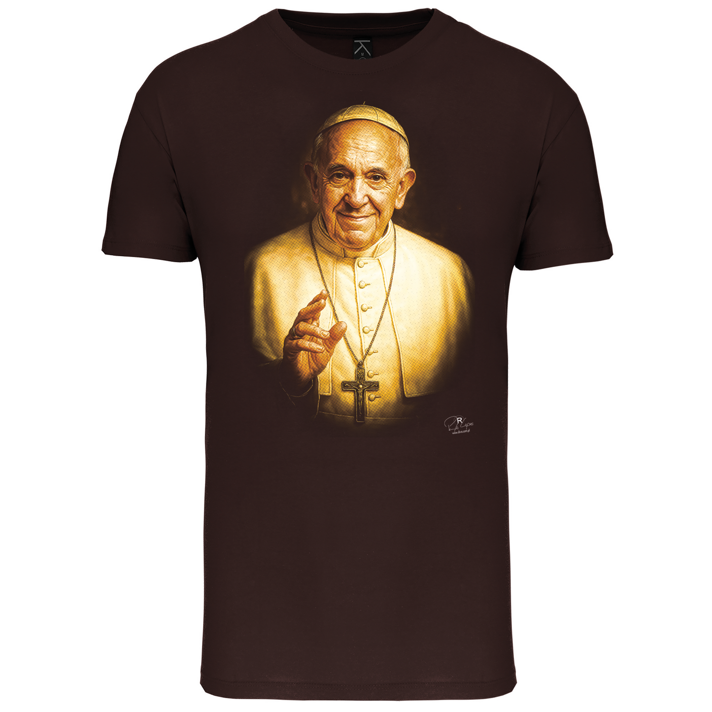 T-Shirt Algodão Biológico Papa Francisco