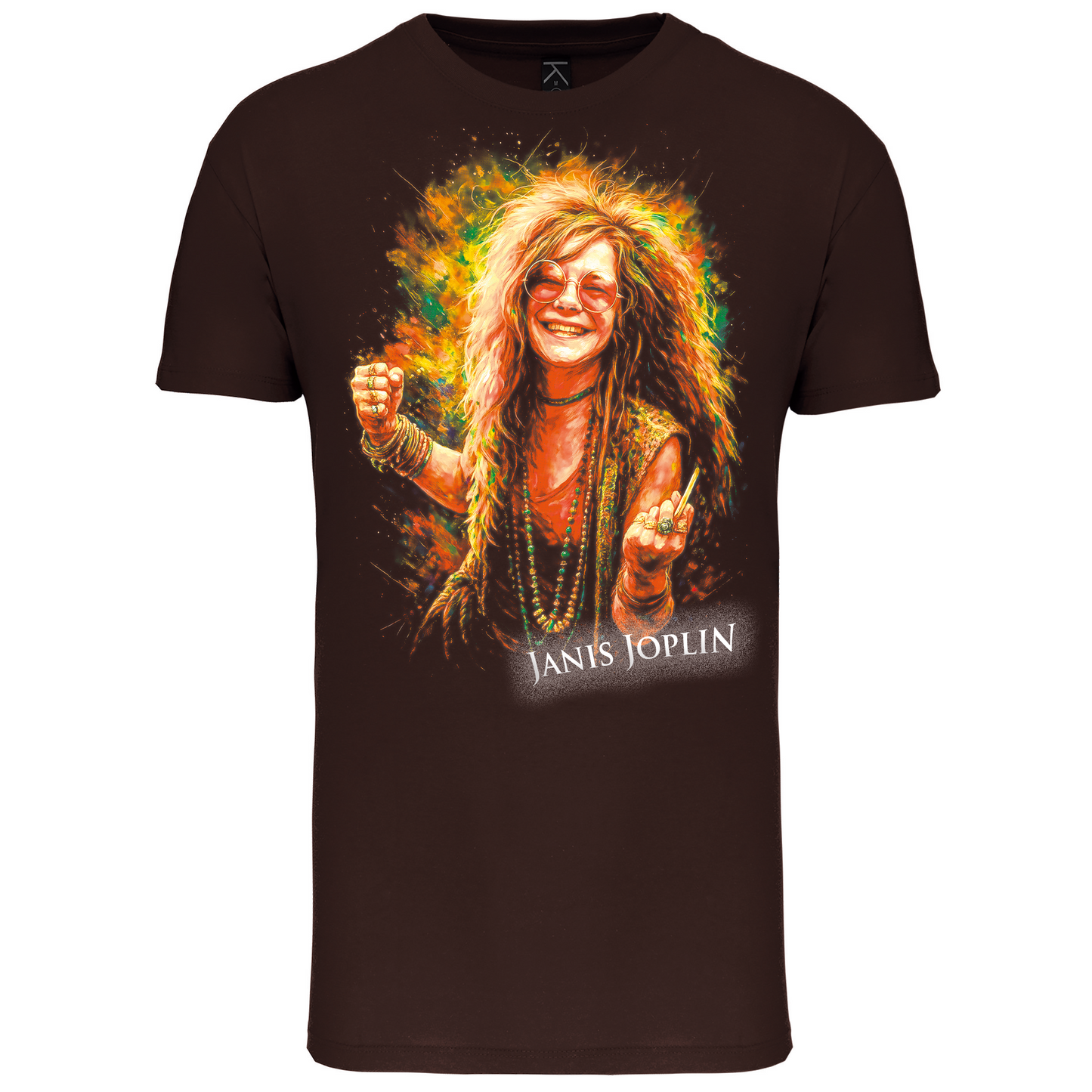 T-Shirt Algodão Biológico Janis Joplin