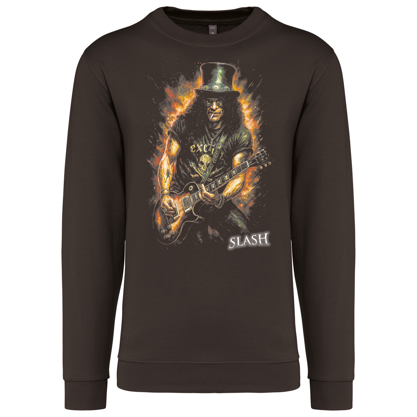 Sweatshirt Kariban sem Capuz Slash