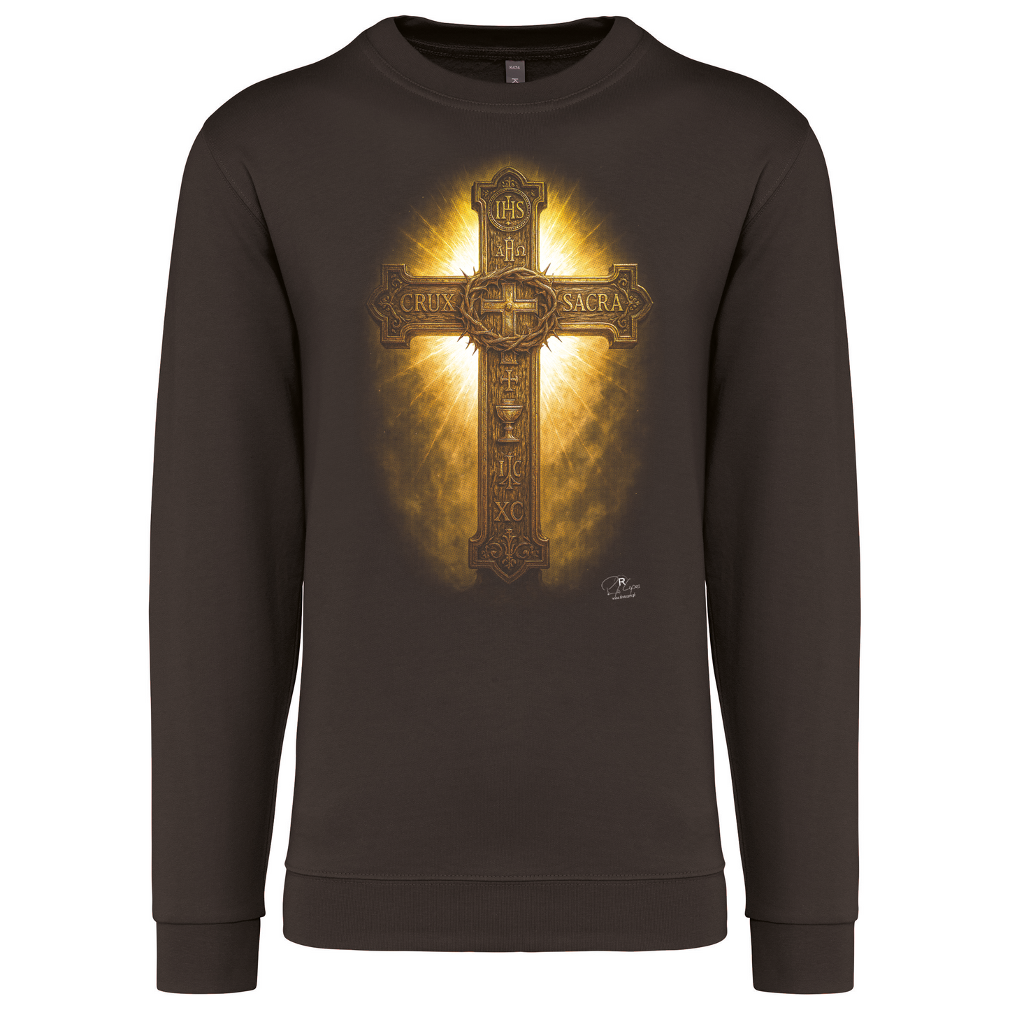 Sweatshirt Kariban sem Capuz Sagrada Cruz