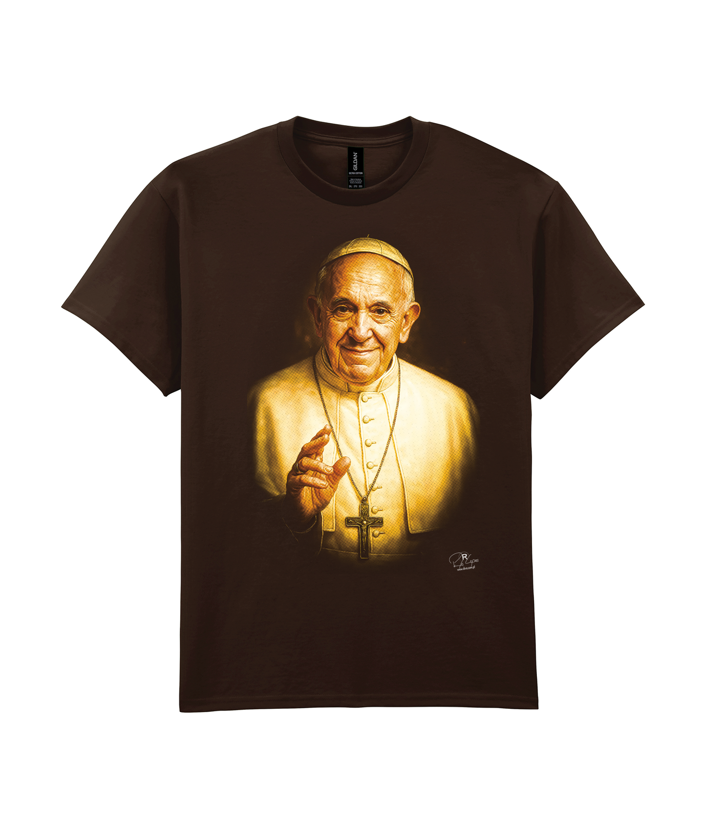 T-shirt Gildan 200g Papa Francisco