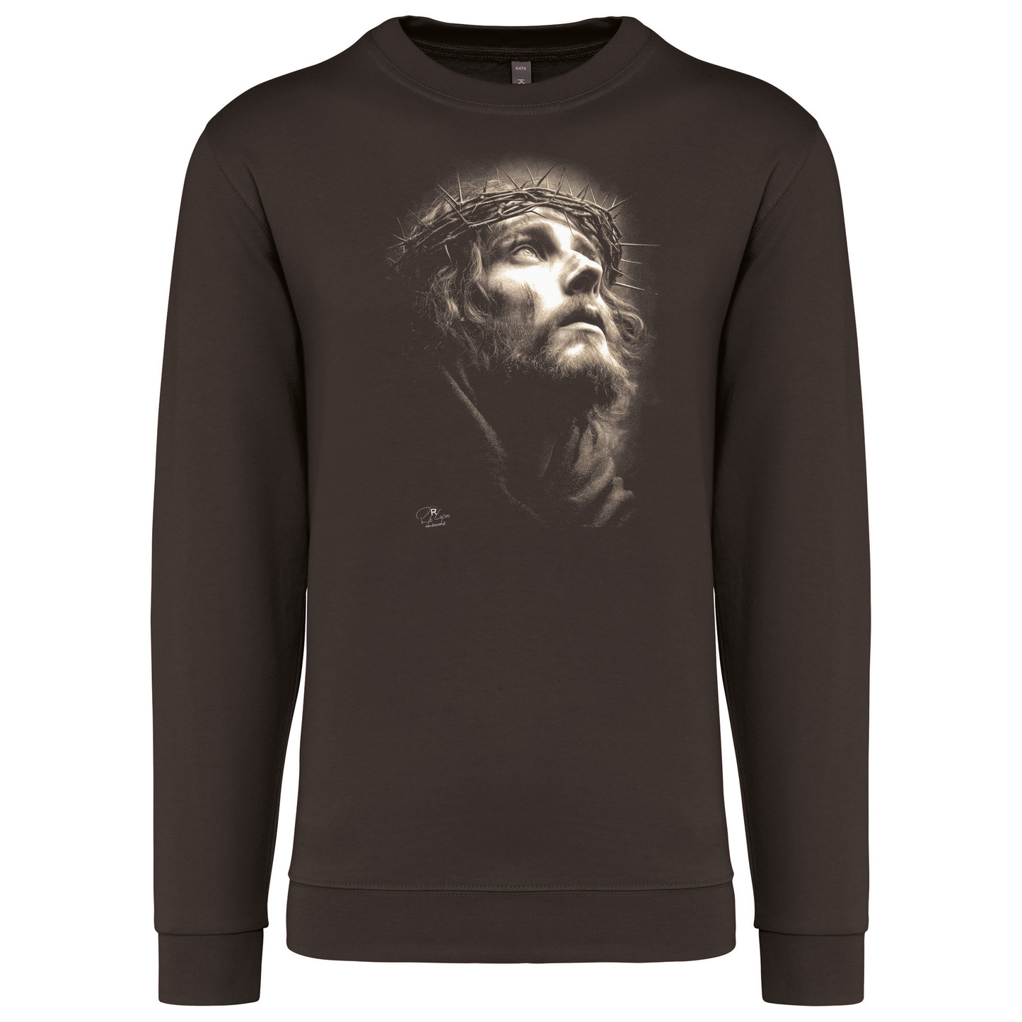 Sweatshirt Kariban sem Capuz Cristo