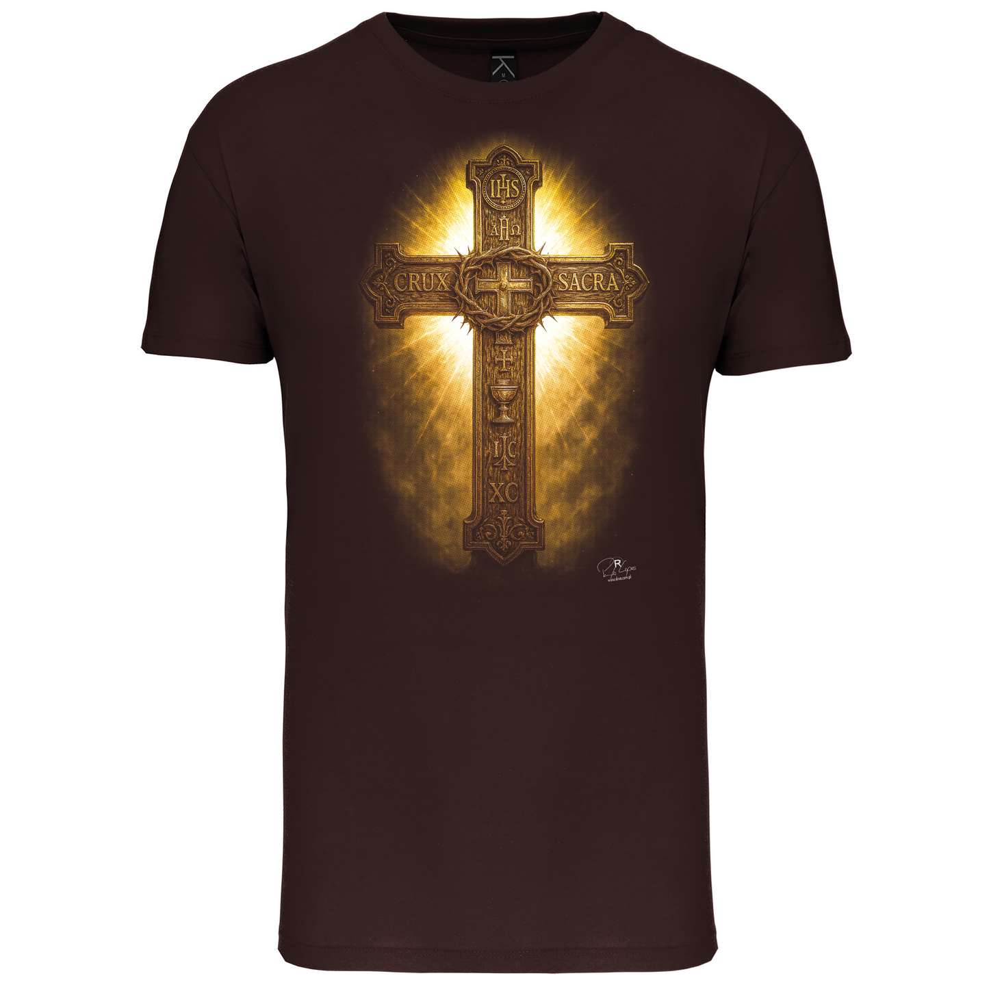 T-Shirt Algodão Biológico Sagrada Cruz