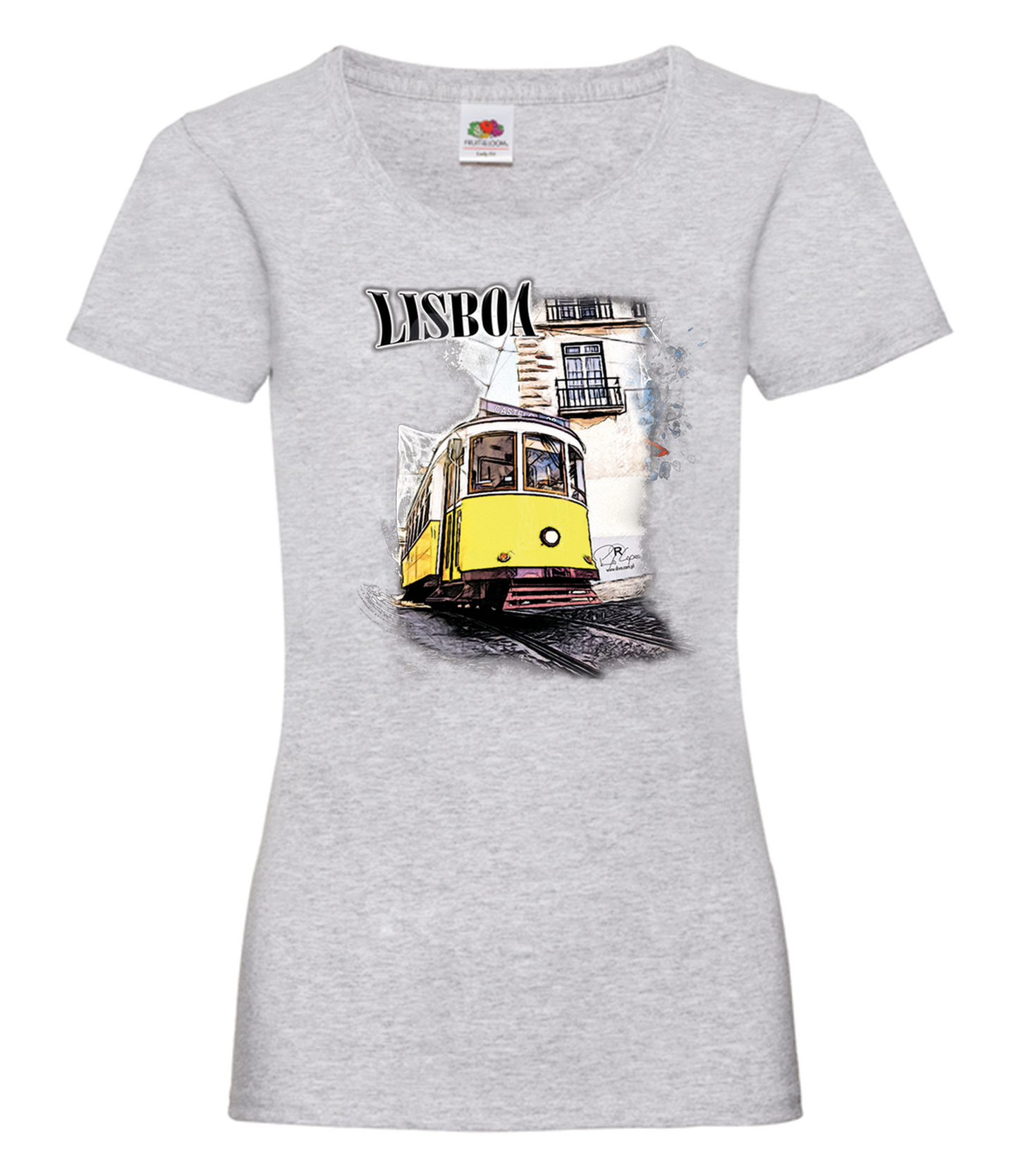 T-shirt Senhora Crazy Tram