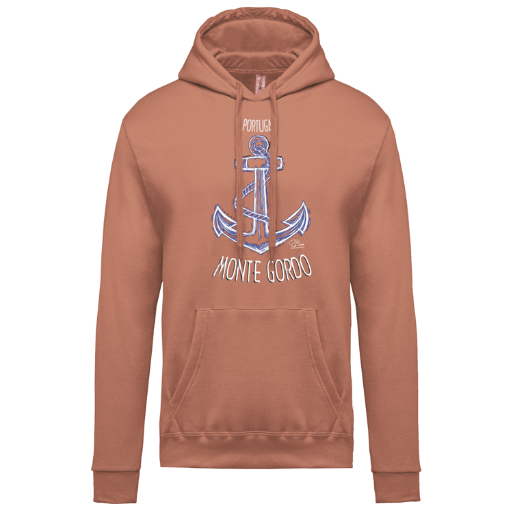 Sweatshirt Kariban com Capuz Âncora Monte Gordo