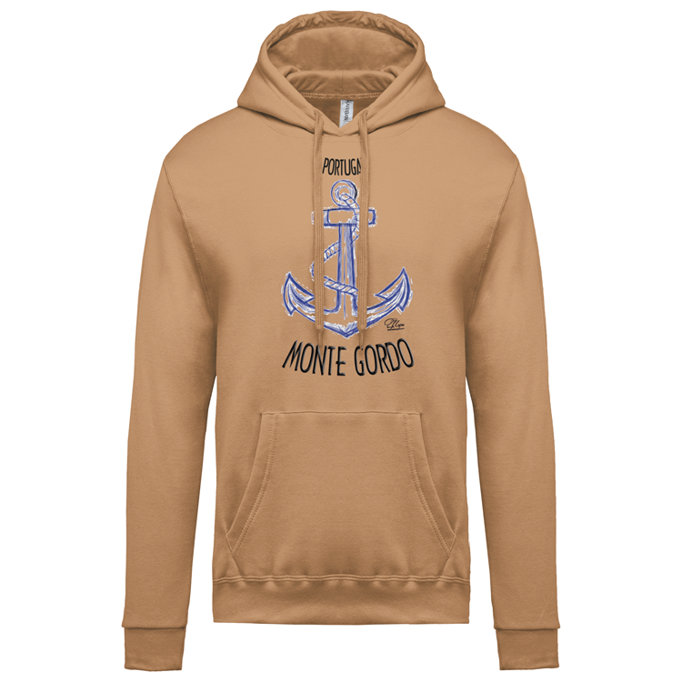 Sweatshirt Kariban com Capuz Âncora Monte Gordo