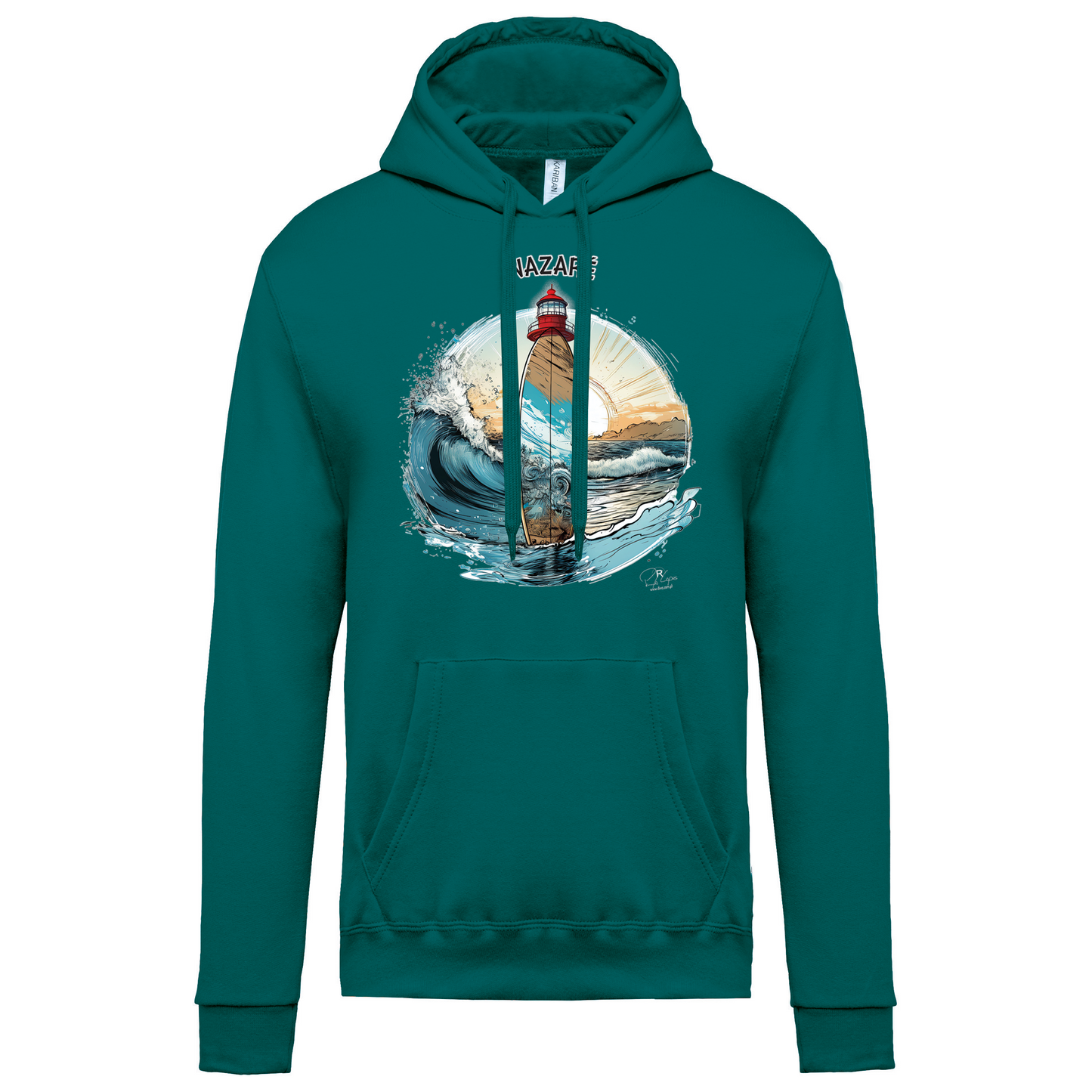Sweatshirt Kariban com Capuz Sol Nazaré