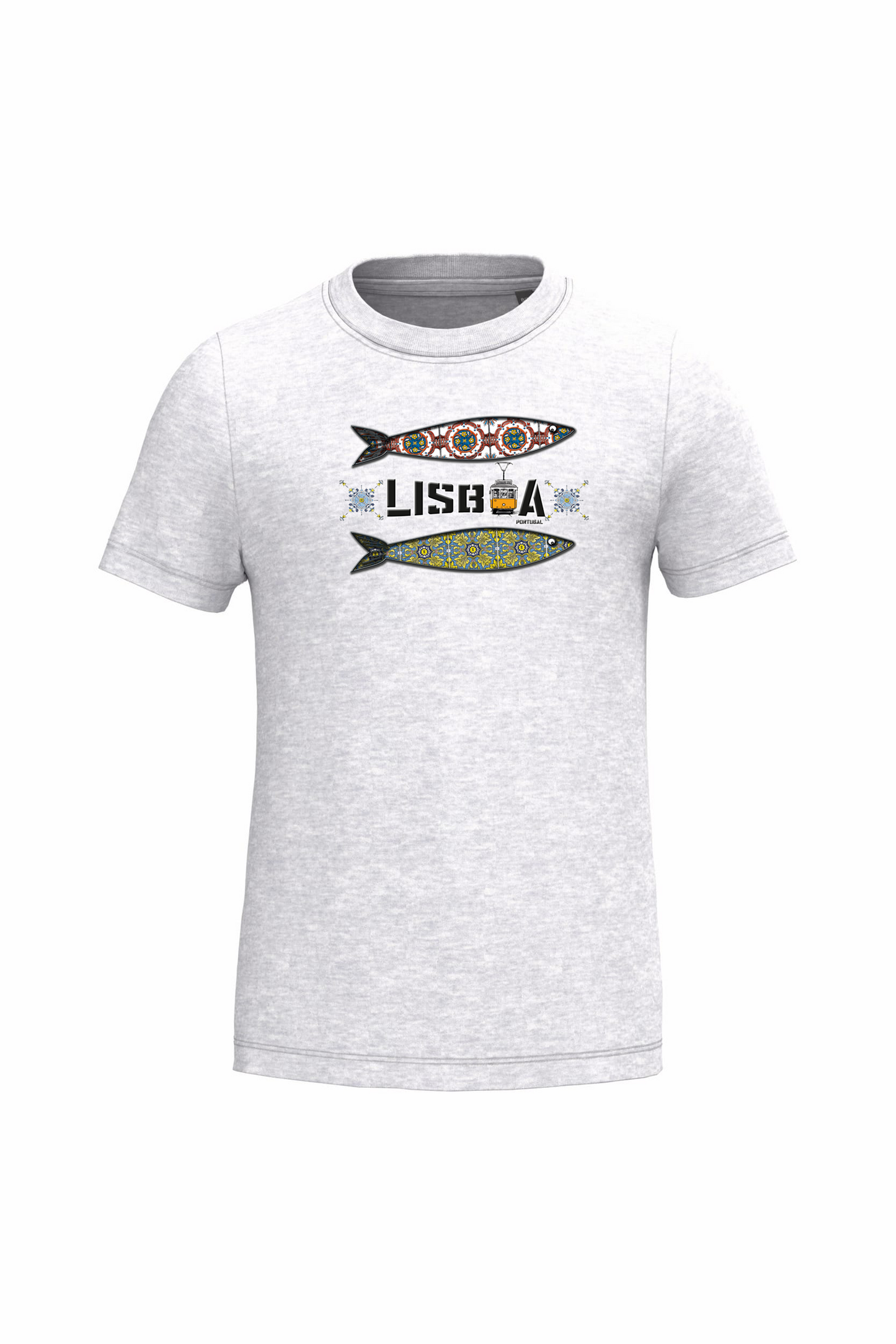 T-shirt de Criança Kariban 2 Sardinhas Lisboa