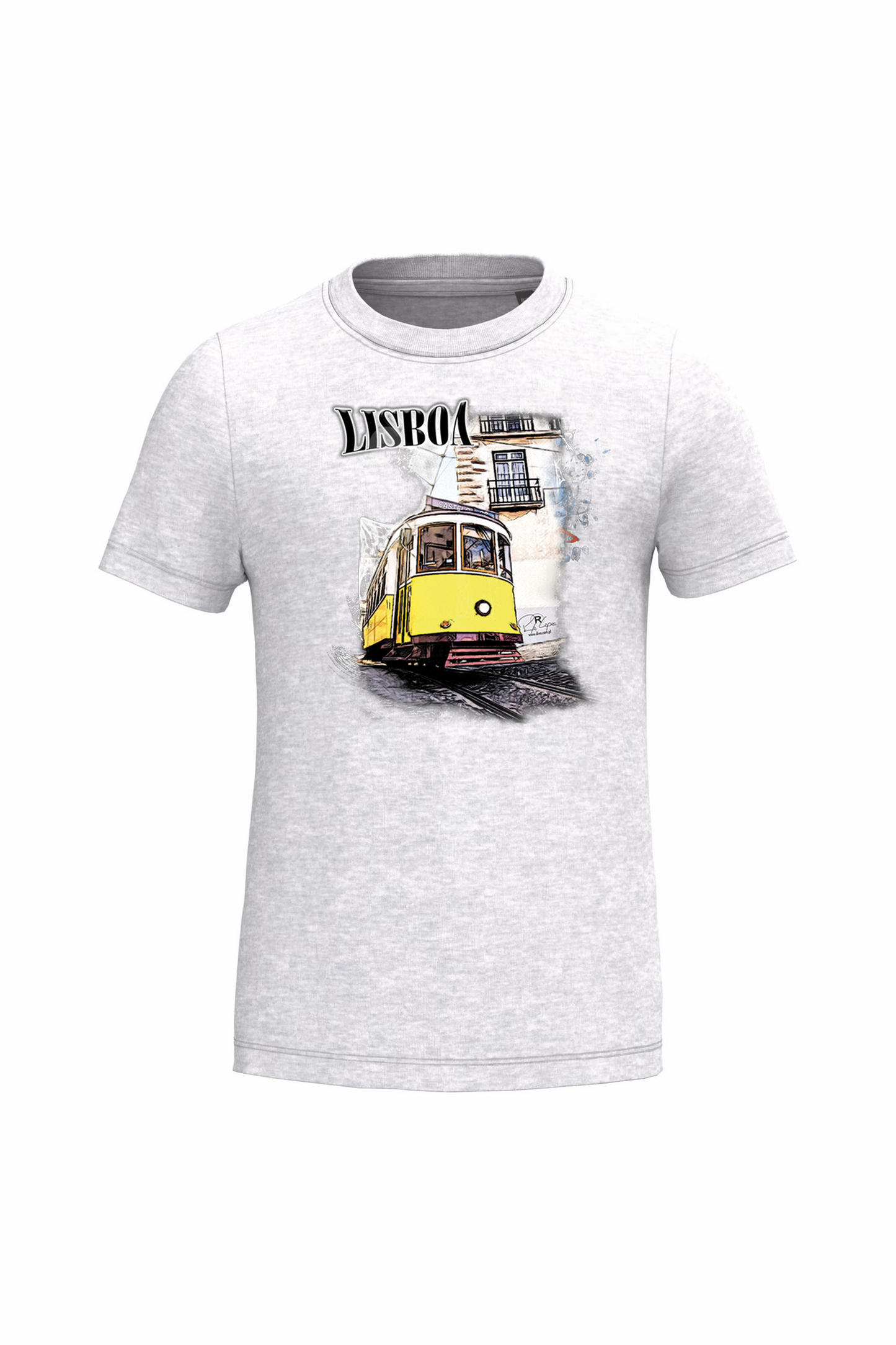 T-shirt de Criança Kariban Crazy Tram