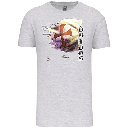 T-Shirt Algodão Biológico Bandeira Templários