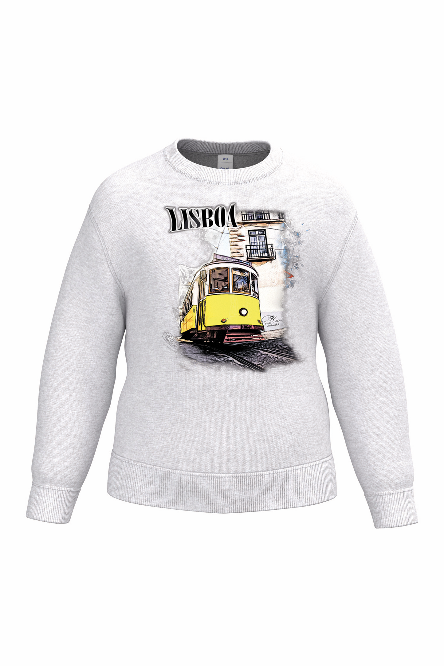 Sweatshirt sem capuz Ideal Kids Crazy Tram