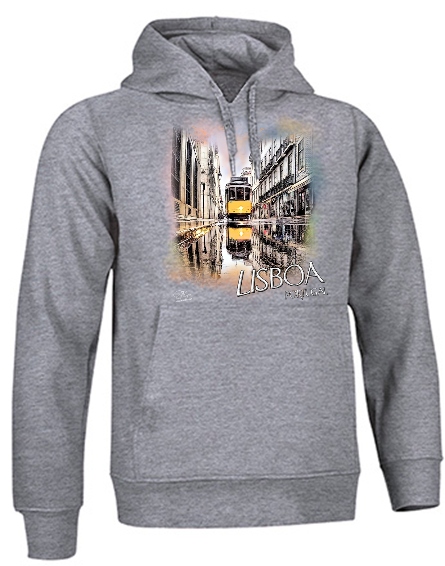 Sweatshirt Valento com Capuz, Espelho Lisboa