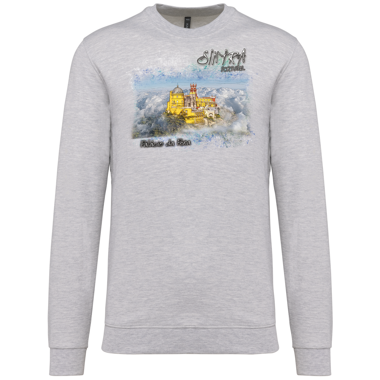 Sweatshirt Kariban sem Capuz Palácio da Pena