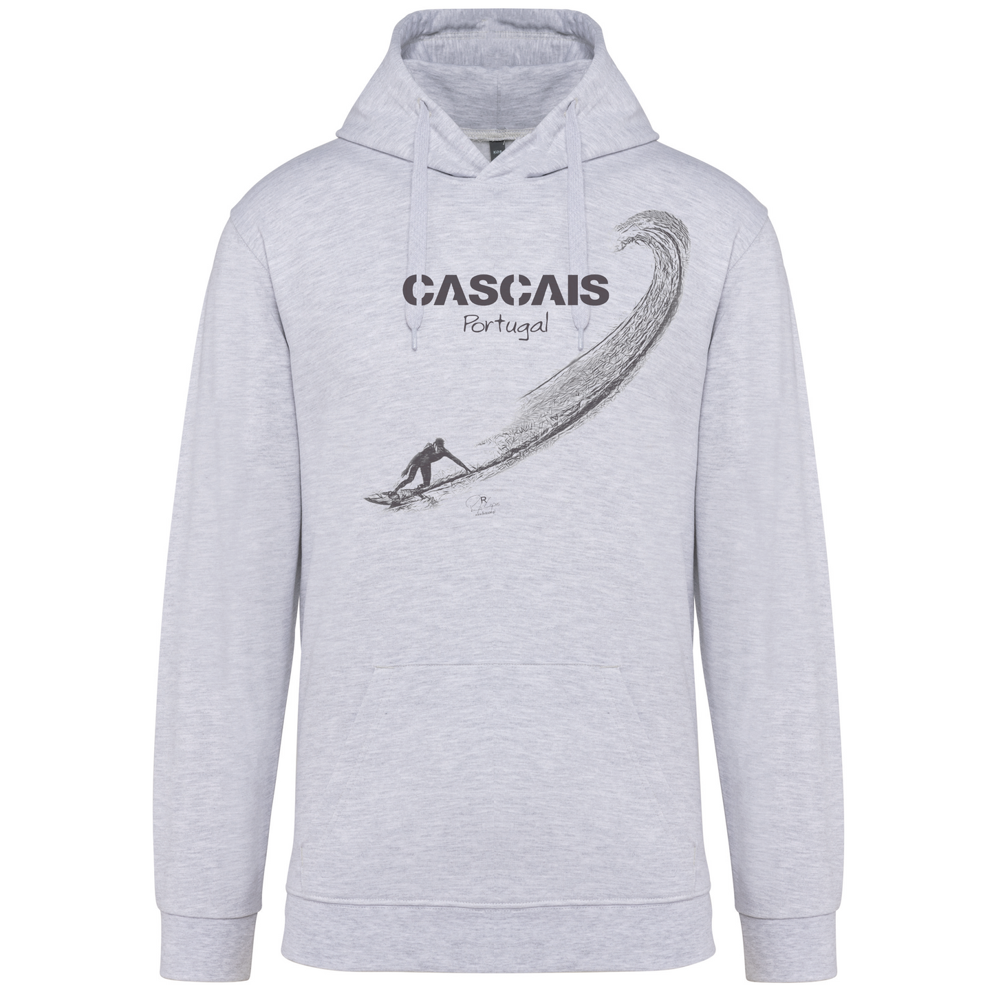 Sweatshirt Kariban com Capuz Surf Cascais