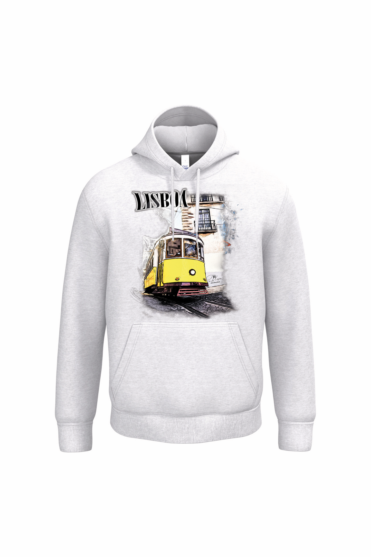 Sweatshirt Ideal com Capuz Crazy Tram