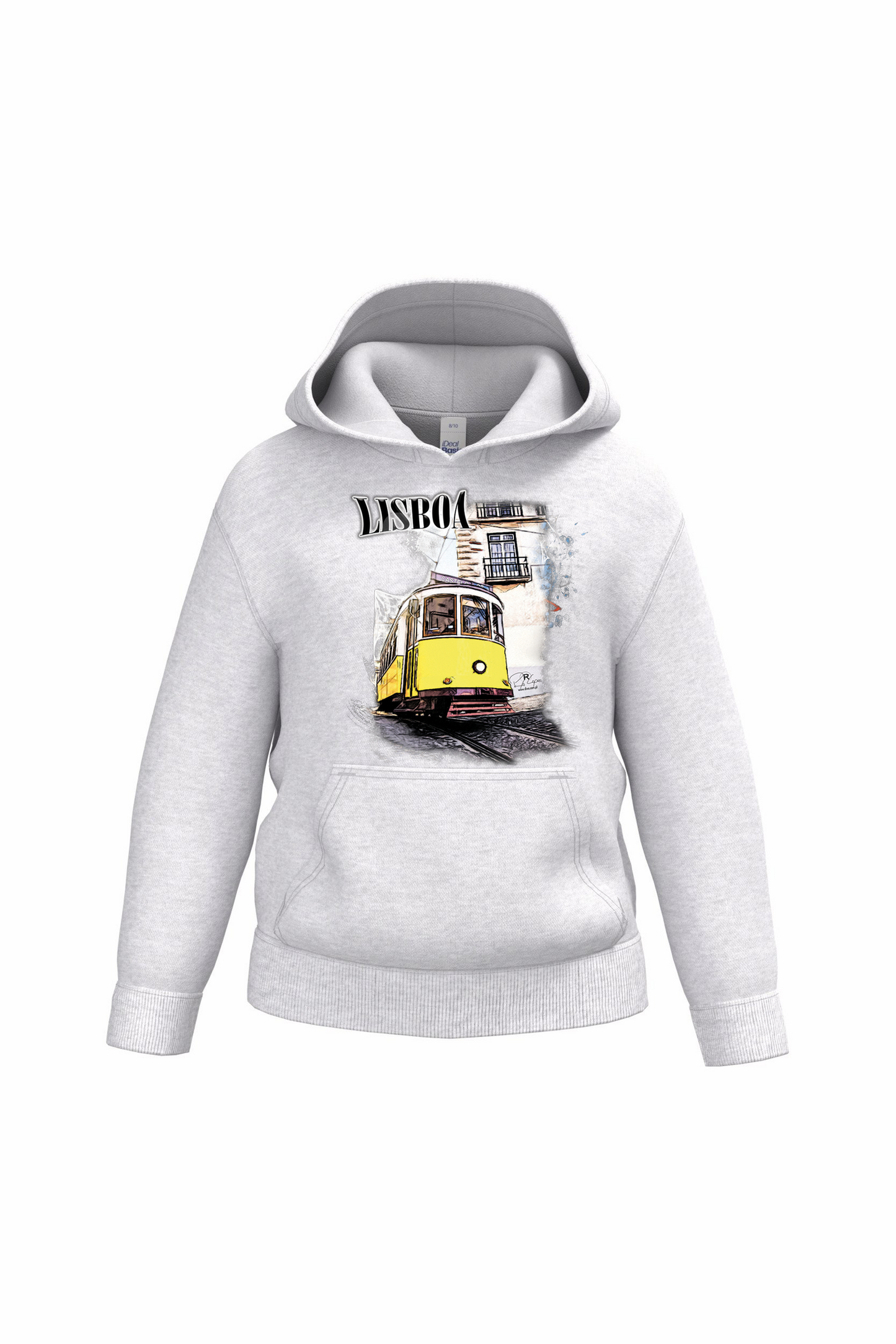 Sweatshirt com capuz Ideal Kids Crazy Tram