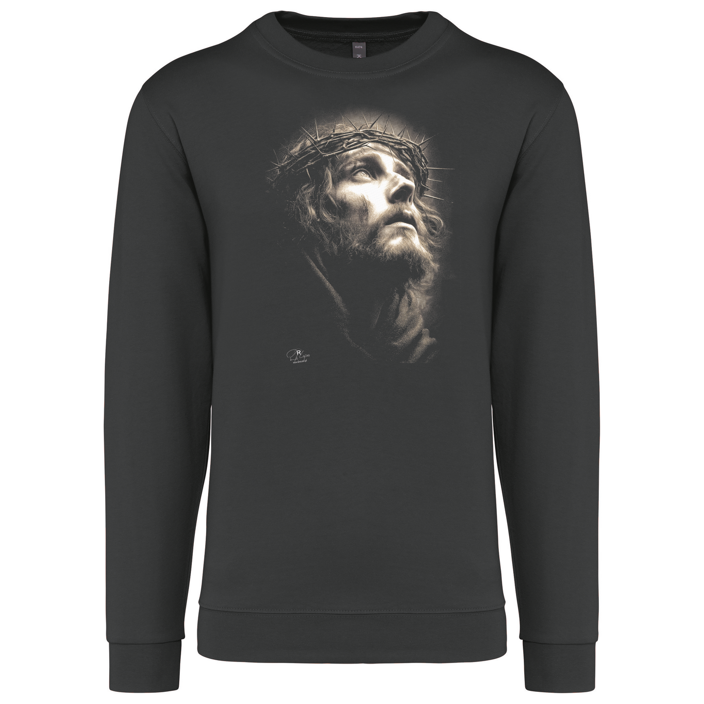 Sweatshirt Kariban sem Capuz Cristo