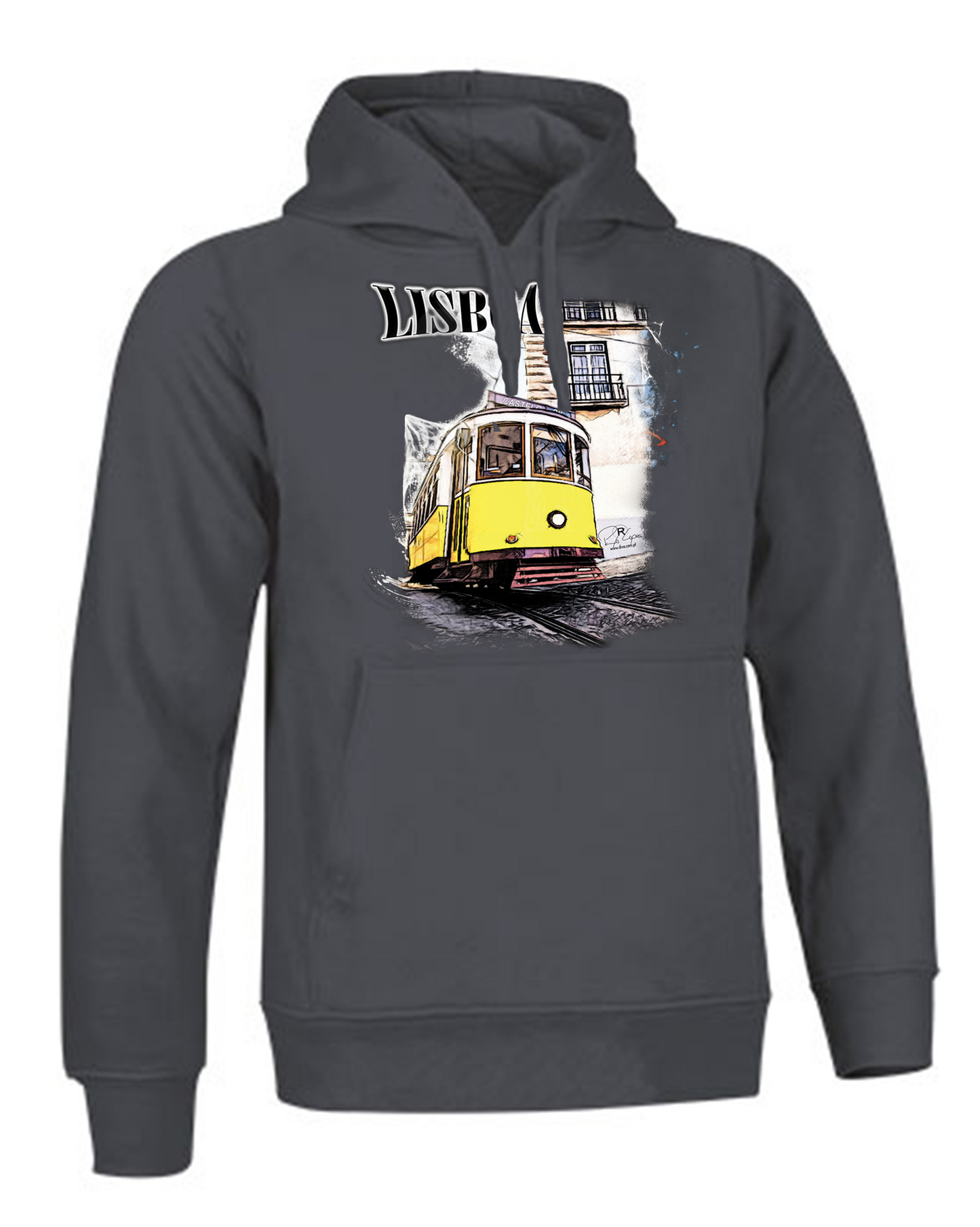 Sweatshirt Valento com Capuz, Crazy Tram