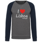 Sweatshirt Bicolor sem capuz I Love lx