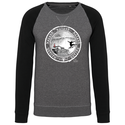 Sweatshirt Bicolor sem capuz Selo Nazaré