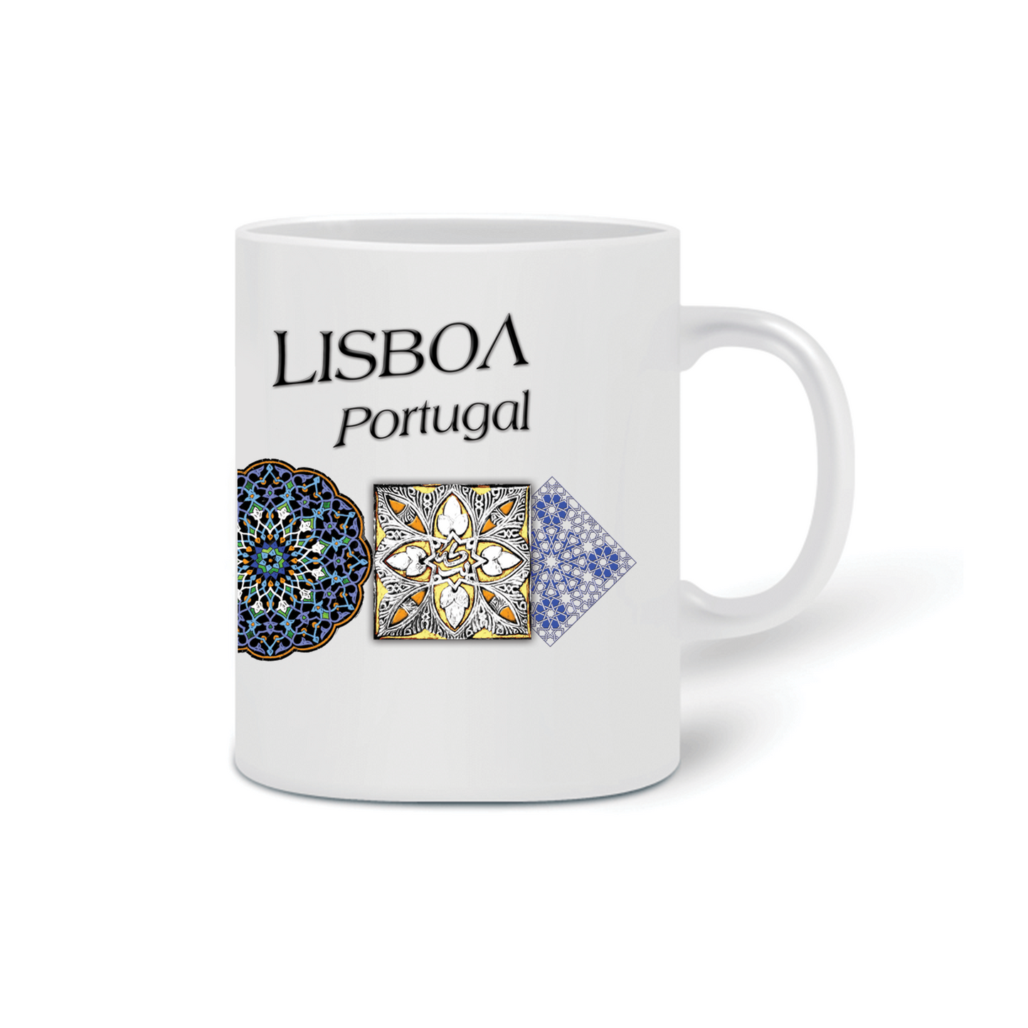 Caneca Azulejo Árabe Lisboa