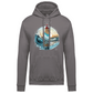 Sweatshirt Kariban com Capuz Sol Nazaré